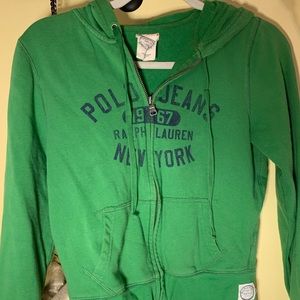 Green Polo Ralph Lauren Light jacket